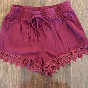 Forever 21 Deep pink Shorts
